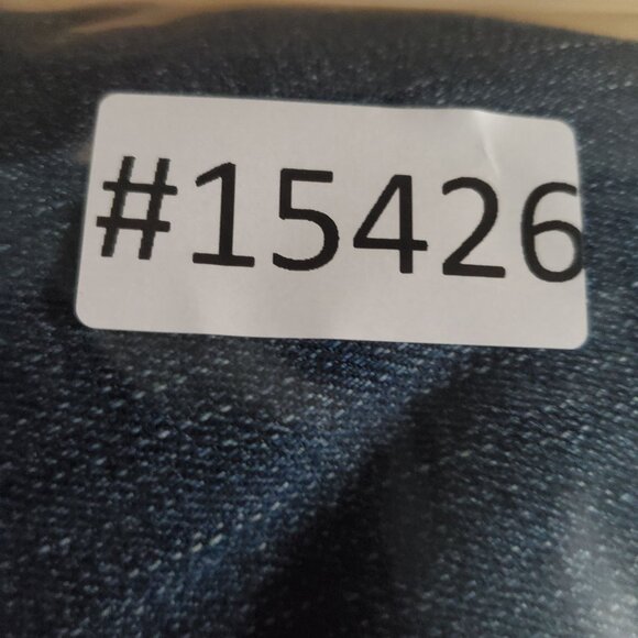 Lane Bryant Shorts Womens 18 Blue Denim Distressed Stretchy Jorts - Picture 12 of 12